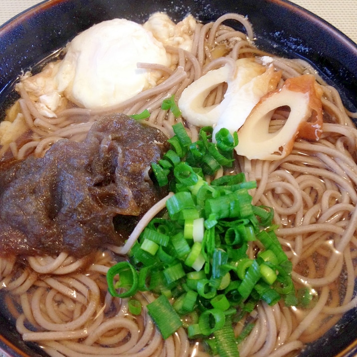 月見おぼろ蕎麦